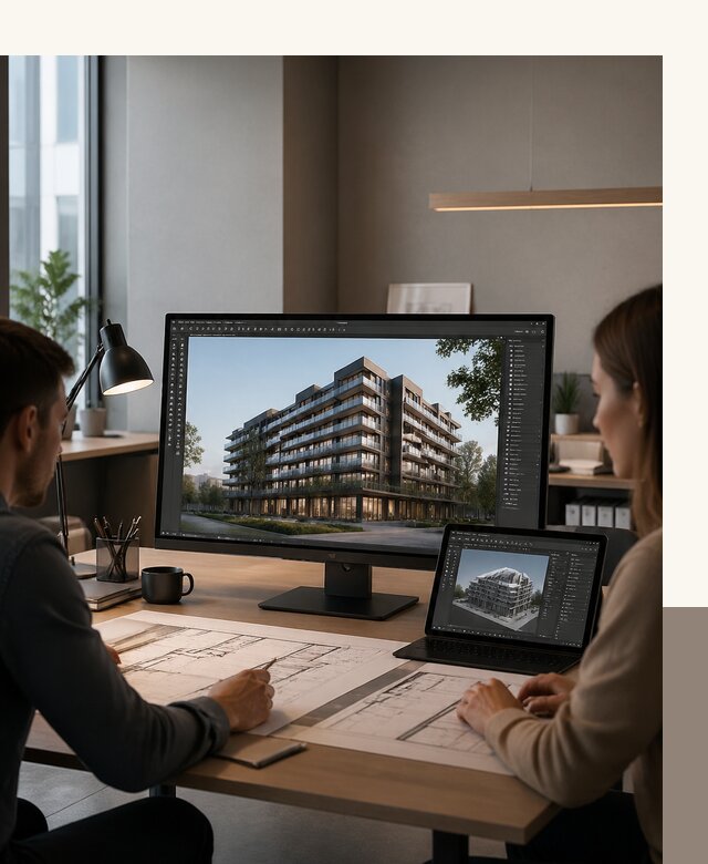 3D визуализация архитектуры и объектов строительства в Ялте