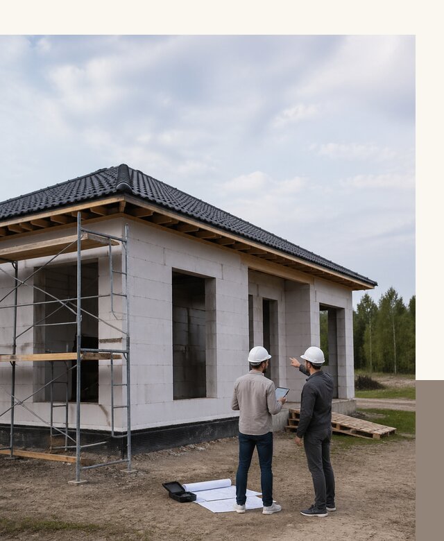 Проектирование одноэтажных домов из газобетона в Ялте